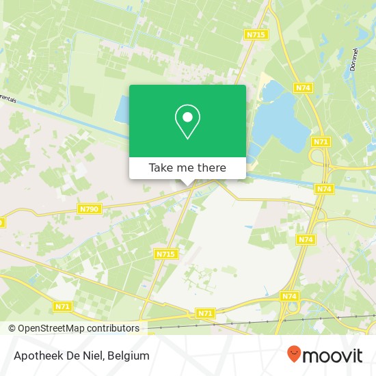 Apotheek De Niel map