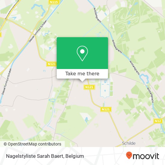 Nagelstyliste Sarah Baert map