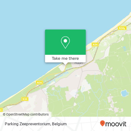 Parking Zeepreventorium map