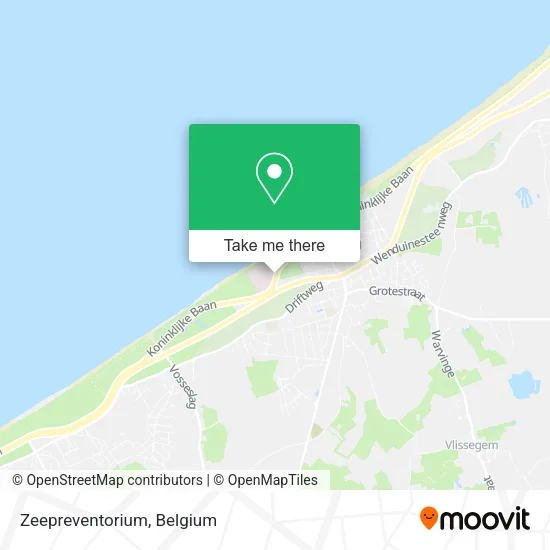 Zeepreventorium map