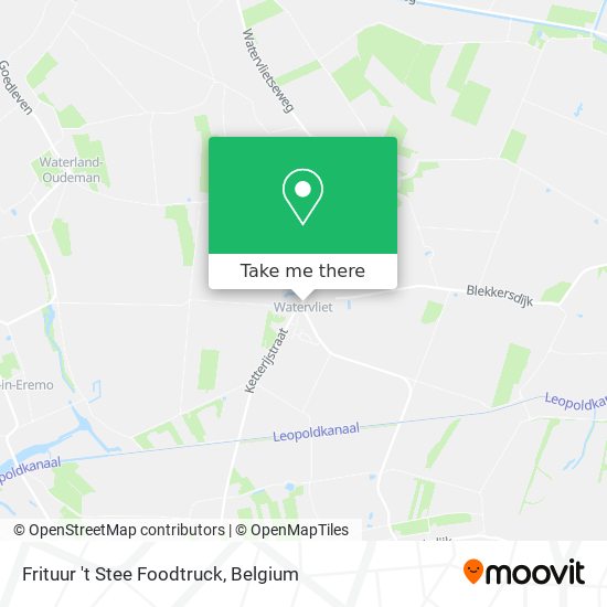 Frituur 't Stee Foodtruck plan