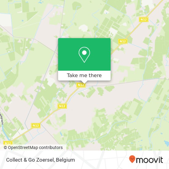 Collect & Go Zoersel map