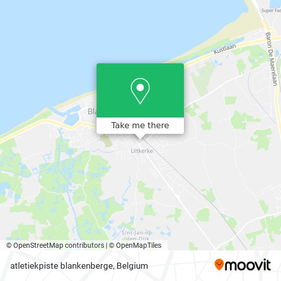 atletiekpiste blankenberge map