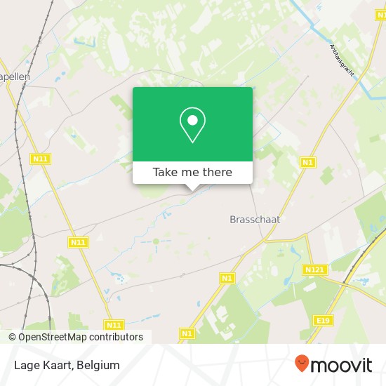 Lage Kaart map