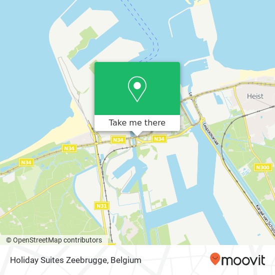 Holiday Suites Zeebrugge plan