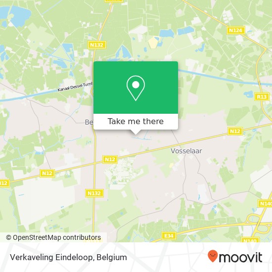 Verkaveling Eindeloop map