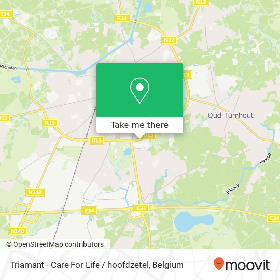 Triamant - Care For Life / hoofdzetel plan