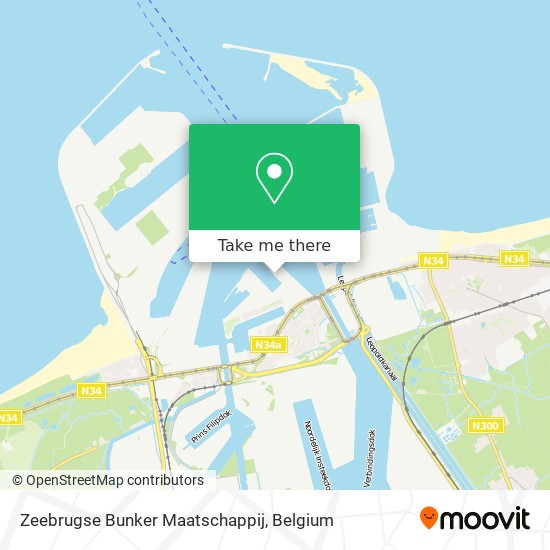 Zeebrugse Bunker Maatschappij map
