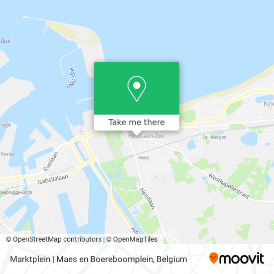 Marktplein | Maes en Boereboomplein map