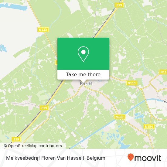 Melkveebedrijf Floren Van Hasselt plan