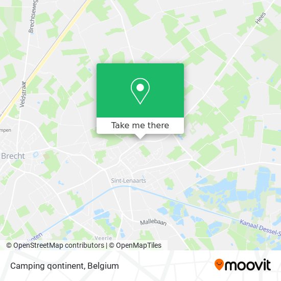 Camping qontinent map