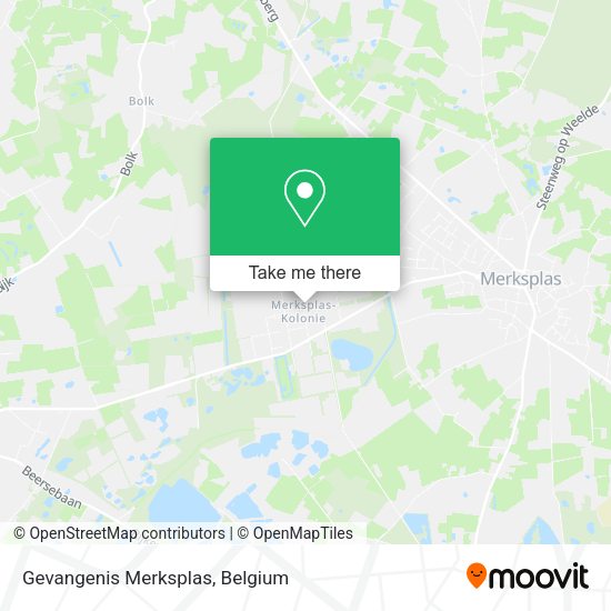 Gevangenis Merksplas plan