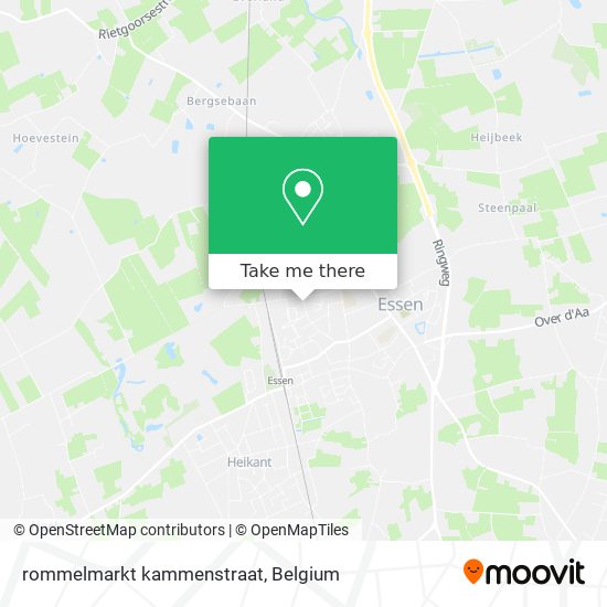 rommelmarkt kammenstraat map