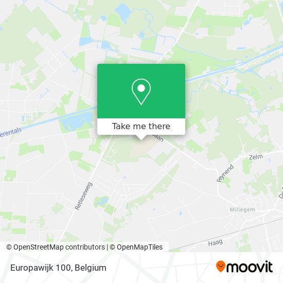 Europawijk 100 map