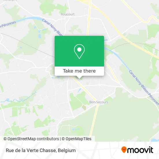 Rue de la Verte Chasse plan