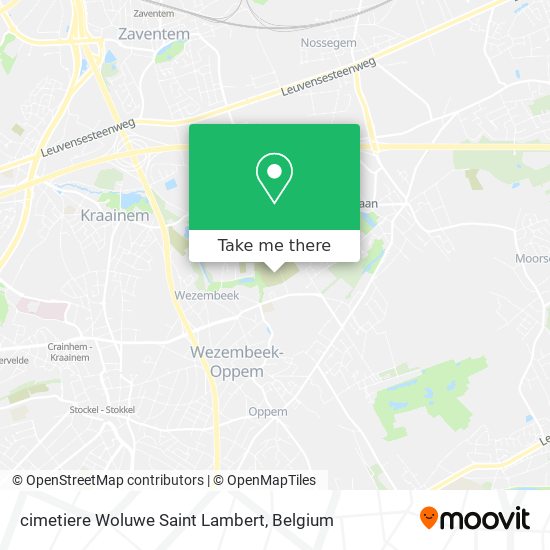 cimetiere Woluwe Saint Lambert plan