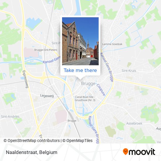 Naaldenstraat map