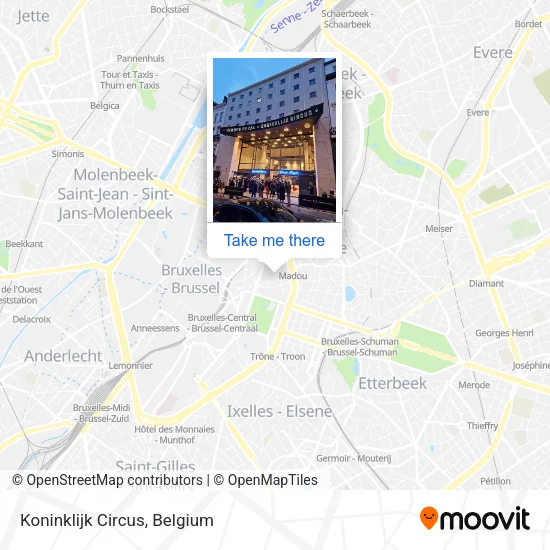 Koninklijk Circus map