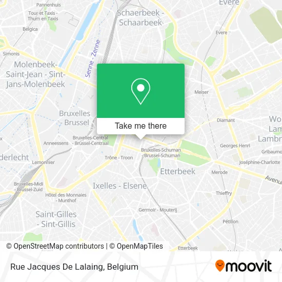 Rue Jacques De Lalaing map