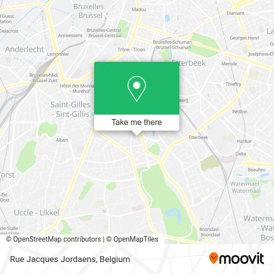 Jacques Jordaens Street map