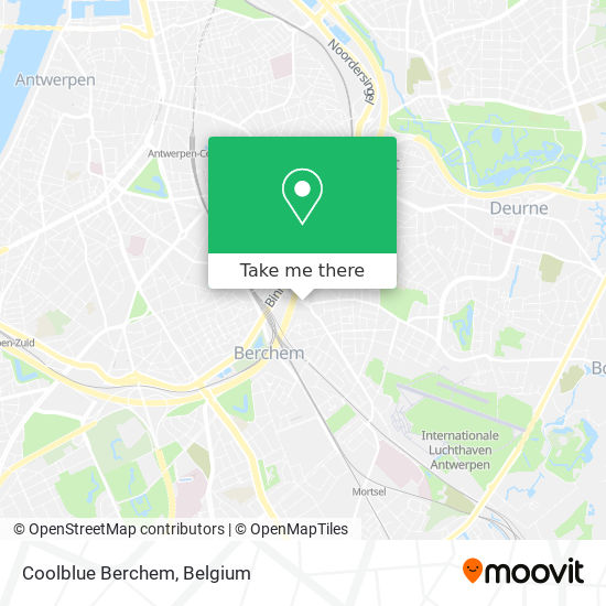 Coolblue Berchem plan