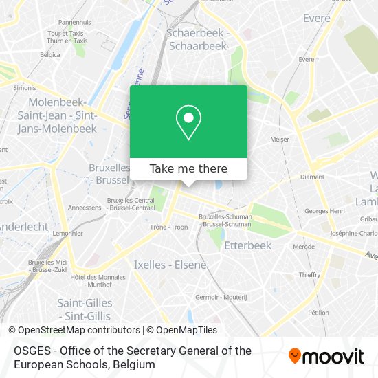 OSGES - Office of the Secretary General of the European Schools plan