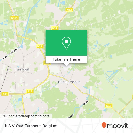 K.S.V. Oud-Turnhout map