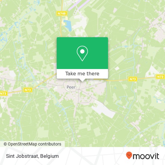 Sint Jobstraat map