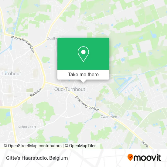 Gitte's Haarstudio map