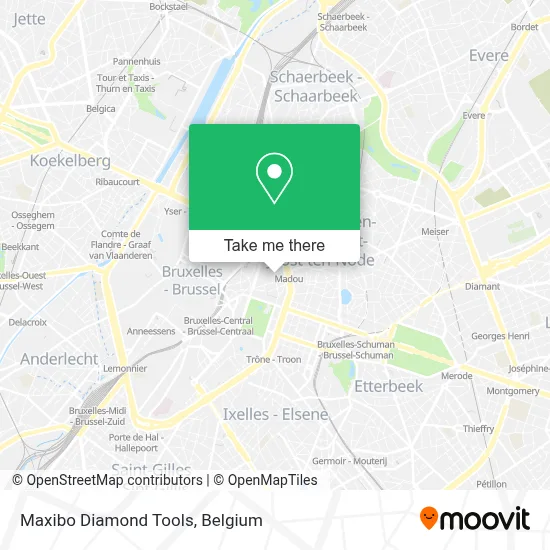 Maxibo Diamond Tools map