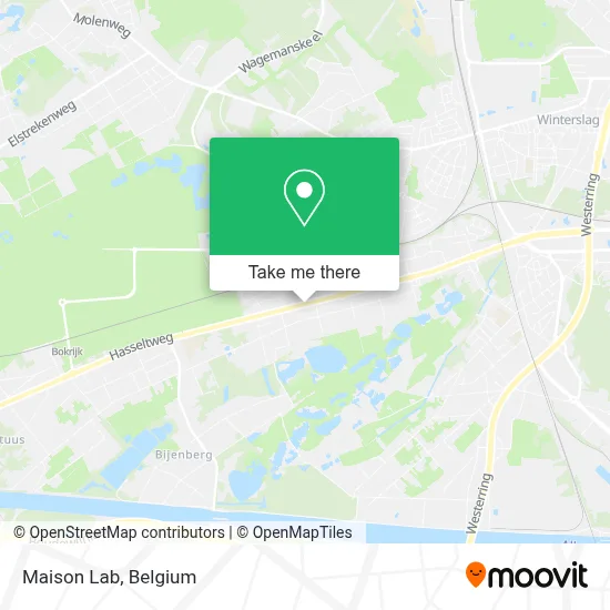 Maison Lab map