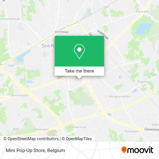 Mini Pop-Up Store plan