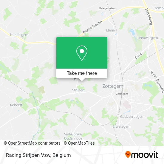 Racing Strijpen Vzw map