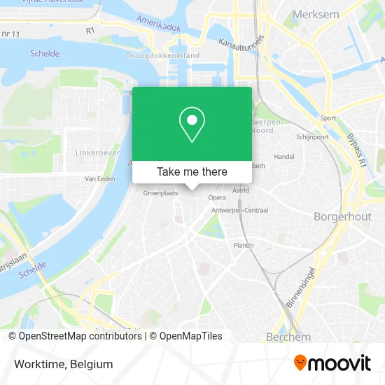 Worktime map