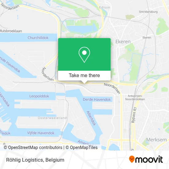 Röhlig Logistics map