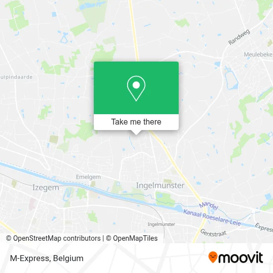 M-Express map