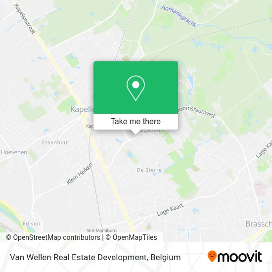 Van Wellen Real Estate Development map