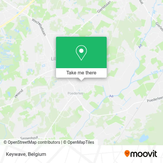 Keywave map