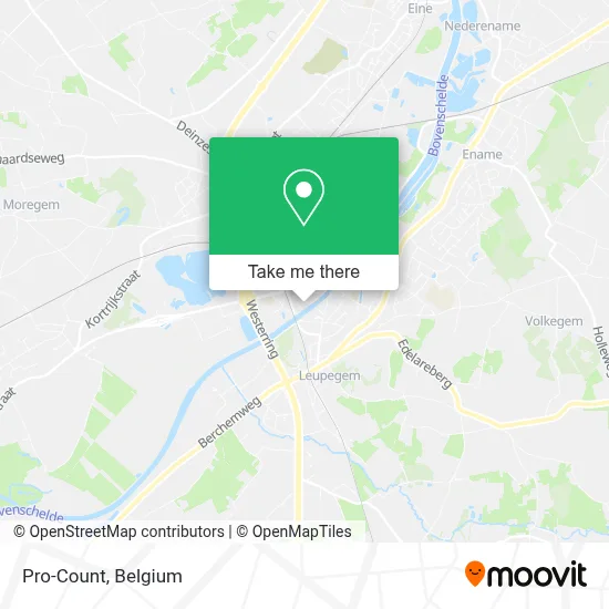 Pro-Count map