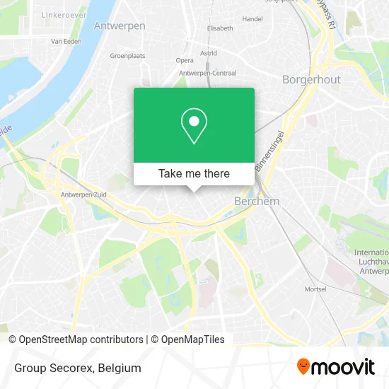Group Secorex map