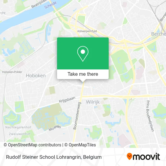 Rudolf Steinerschool Lohrangrin plan