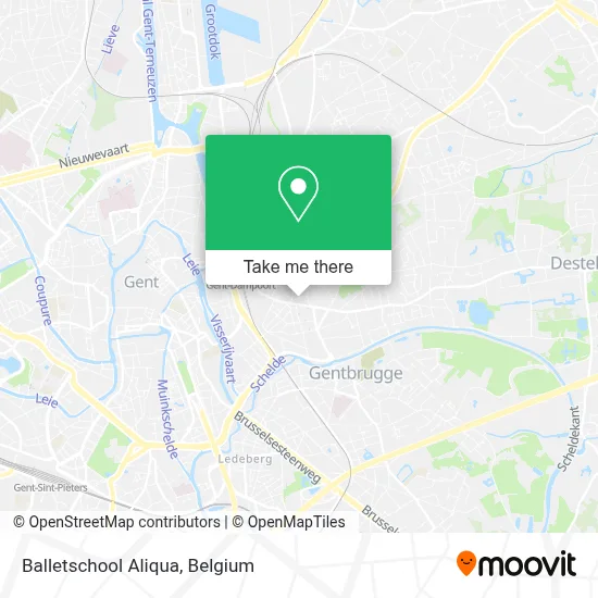 Balletschool Aliqua map