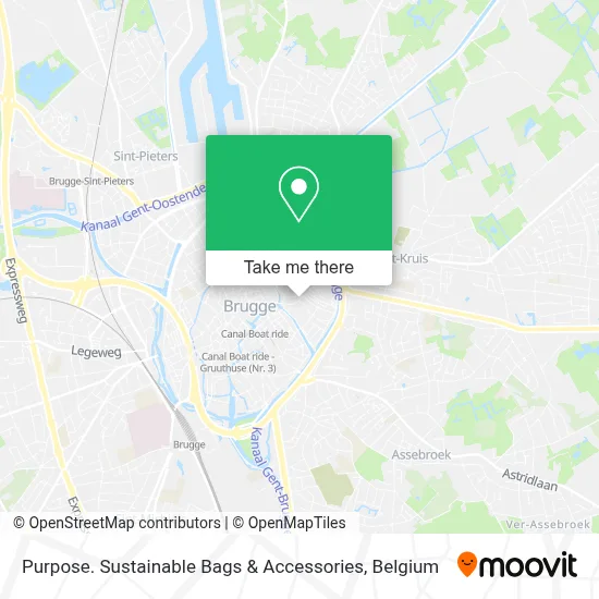 Purpose. Sustainable Bags & Accessories map