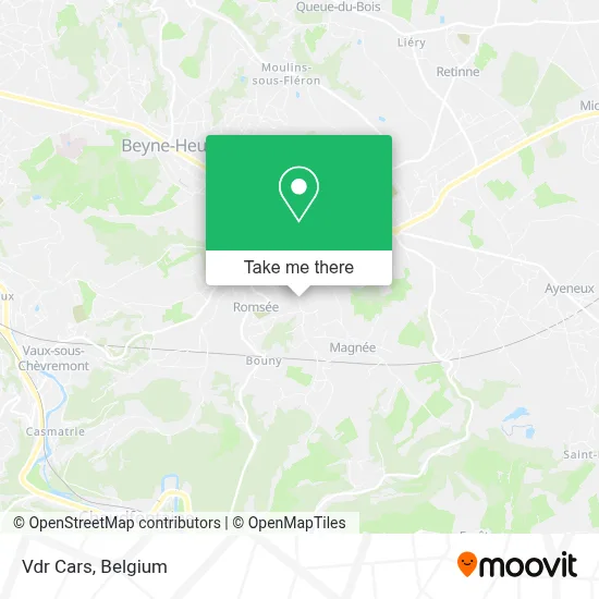 Vdr Cars map