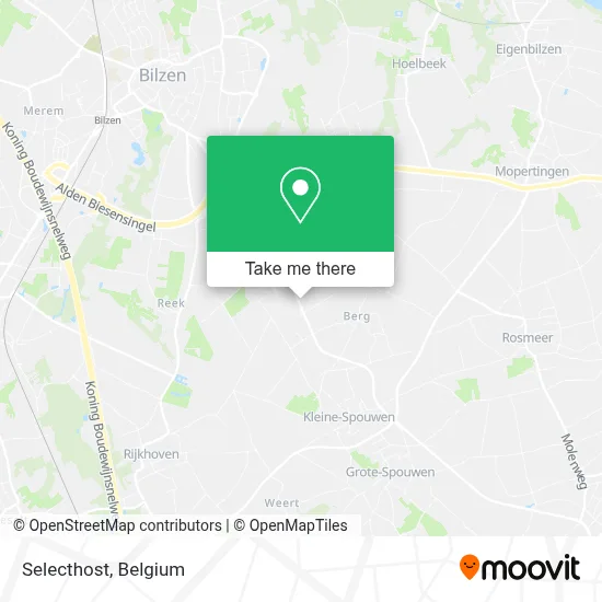 Selecthost map