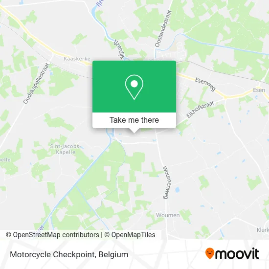 Motorcycle Checkpoint map
