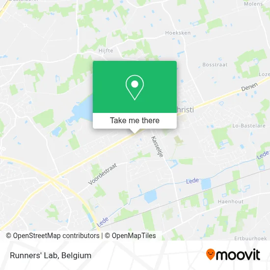 Runners' Lab map