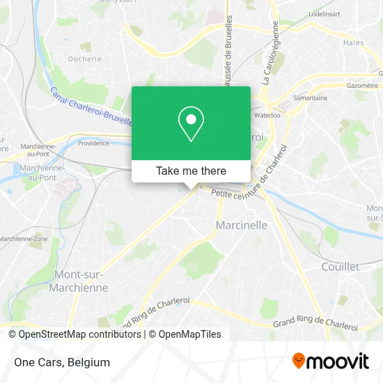 One Cars map