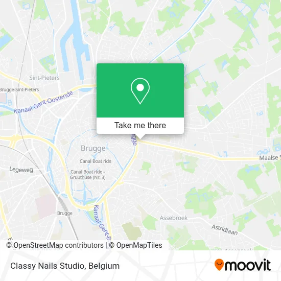 Classy Nails Studio map