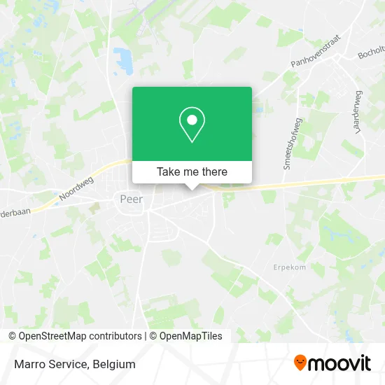 Marro Service map